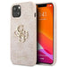 Guess 4G Big Metal Logo Case for iPhone 13 / 14 / 15 6.1’’ - Pink - Cell phone cases and covers<<<HurtelXML