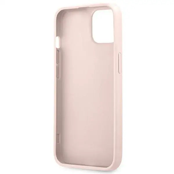 Guess 4G Big Metal Logo Case for iPhone 13 / 14 / 15 6.1’’ - Pink - Cell phone cases and covers<<<HurtelXML