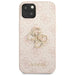 Guess 4G Big Metal Logo Case for iPhone 13 / 14 / 15 6.1’’ - Pink - Cell phone cases and covers<<<HurtelXML