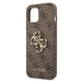 Guess 4G Big Metal Logo Case for iPhone 13 - Brown - Cell phone cases and covers<<<HurtelXML