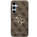 Guess 4G Big Metal Logo case for Samsung Galaxy A55 - brown - Cell phone cases and covers<<<HurtelXML