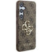 Guess 4G Big Metal Logo case for Samsung Galaxy A55 - brown - Cell phone cases and covers<<<HurtelXML
