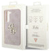 Guess 4G Big Metal Logo case for Samsung Galaxy A55 - pink - Cell phone cases and covers<<<HurtelXML