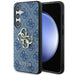 Guess 4G Big Metal Logo case for Samsung Galaxy S24+ - blue - Cell phone cases and covers<<<HurtelXML