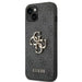 Guess 4G Big Metal Logo iPhone 14 Case - Gray - Cell phone cases and covers<<<HurtelXML