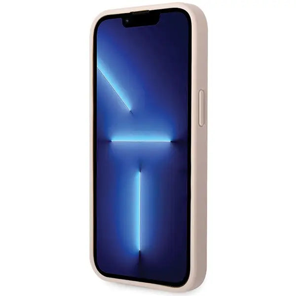 Guess 4G Big Metal Logo iPhone 15 Case - Pink - Cell phone cases and covers<<<HurtelXML