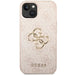 Guess 4G Big Metal Logo iPhone 15 Case - Pink - Cell phone cases and covers<<<HurtelXML