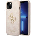 Guess 4G Big Metal Logo iPhone 15 Case - Pink - Cell phone cases and covers<<<HurtelXML