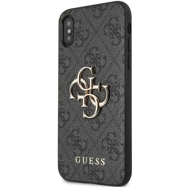 Guess 4G Big Metal Logo iPhone X/XS Case - Gray - Cell phone cases and covers<<<HurtelXML
