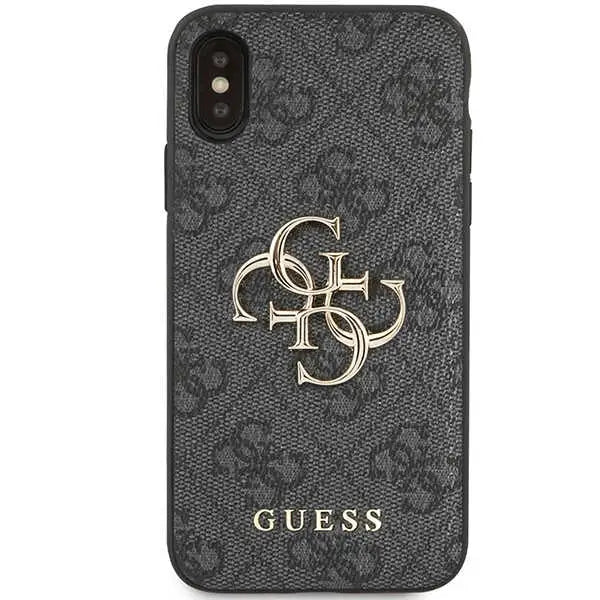 Guess 4G Big Metal Logo iPhone X/XS Case - Gray - Cell phone cases and covers<<<HurtelXML