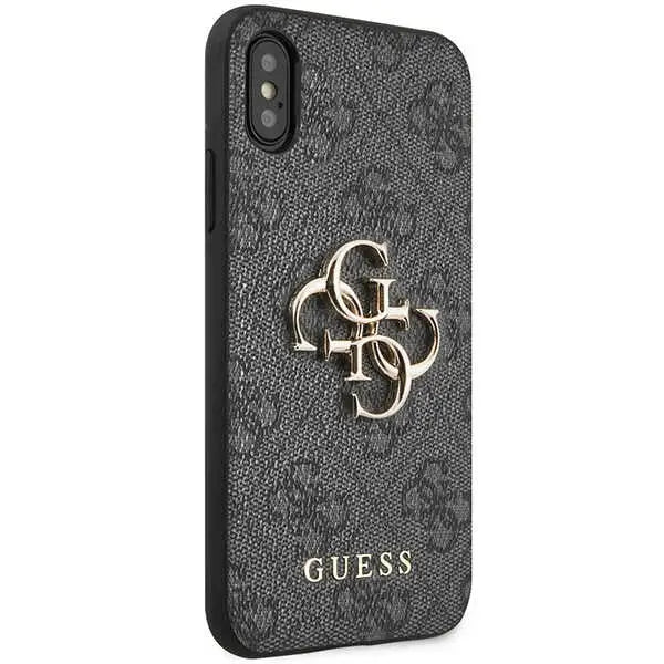 Guess 4G Big Metal Logo iPhone X/XS Case - Gray - Cell phone cases and covers<<<HurtelXML