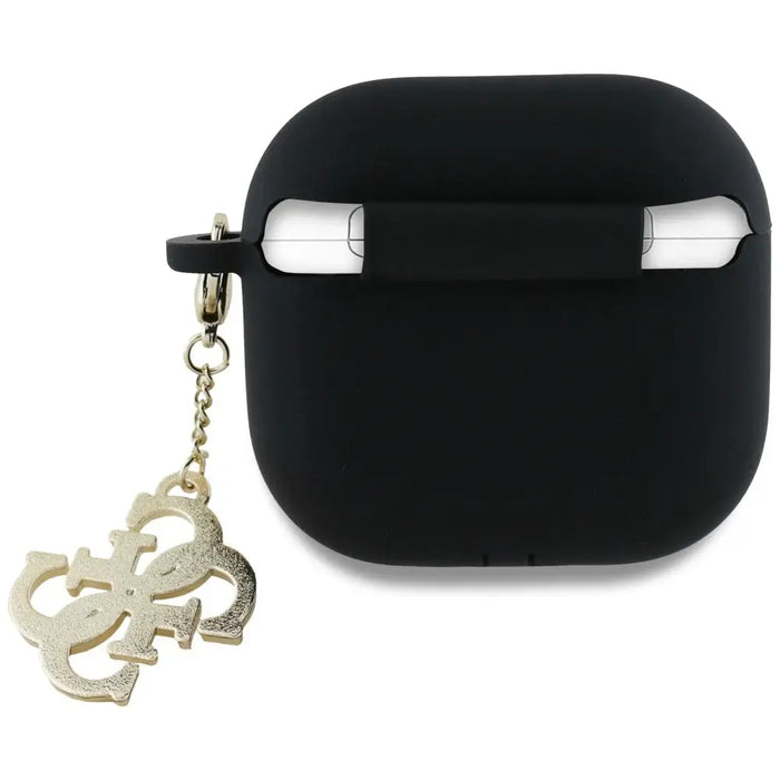 Guess 4G Charm Case for AirPods 4 - Black - Cell phone cases and covers<<<HurtelXML