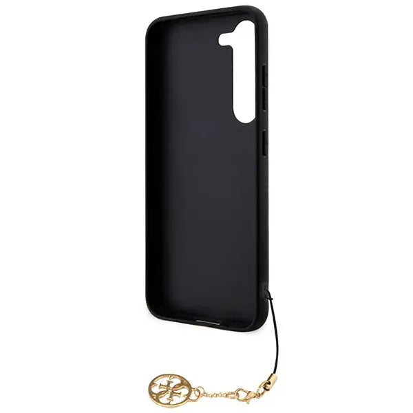 Guess 4G Charms Collection case for Samsung Galaxy S24 - black - Cell phone cases and covers<<<HurtelXML