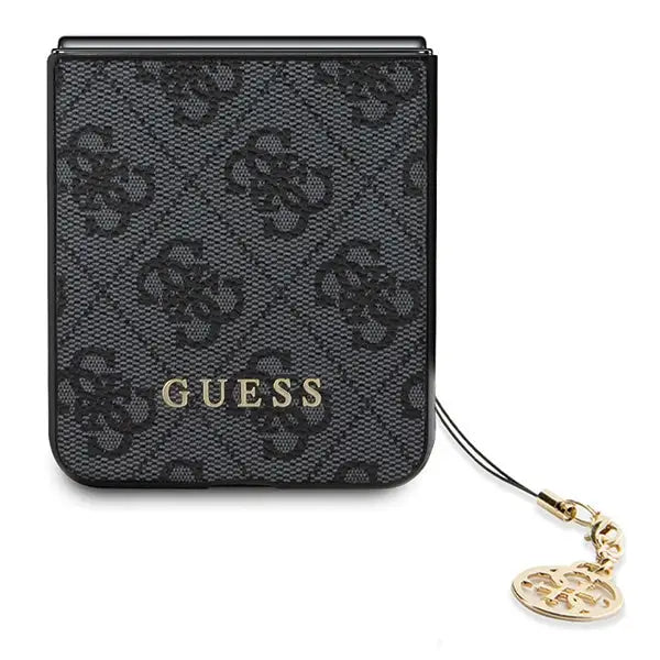 Guess 4G Charms Collection case for Samsung Galaxy Z Flip 5 - gray - Cell phone cases and covers<<<HurtelXML