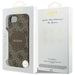 Guess 4G Circle Classic Logo MagSafe case for iPhone 16e - brown - Cell phone cases and covers<<<HurtelXML