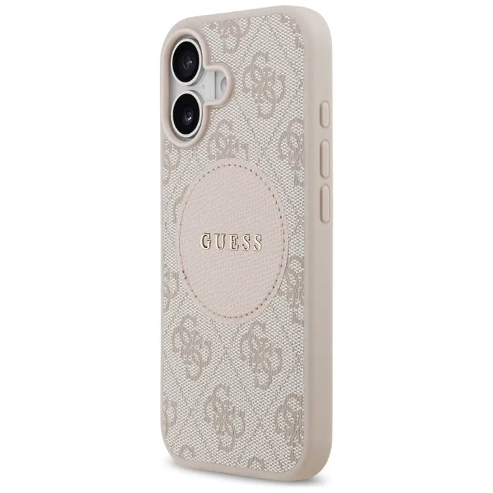 Guess 4G Circle Classic Logo MagSafe Case for iPhone 17 - Pink - Cell phone cases and covers<<<HurtelXML