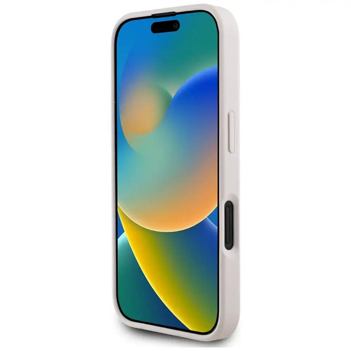 Guess 4G Circle Classic Logo MagSafe iPhone 16 Case - Pink - Cell phone cases and covers<<<HurtelXML