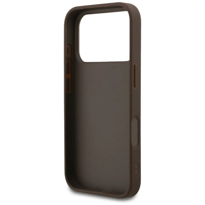 Guess 4G Classic Case for iPhone 17 Pro - Brown - Cell phone cases and covers<<<HurtelXML