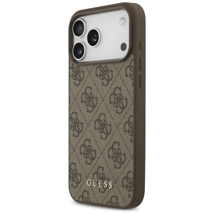 Guess 4G Classic Case for iPhone 17 Pro Max - Brown - Cell phone cases and covers<<<HurtelXML
