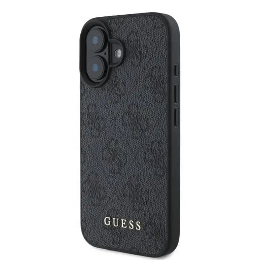 Guess 4G Classic iPhone 16 Case - Black - Cell phone cases and covers<<<HurtelXML