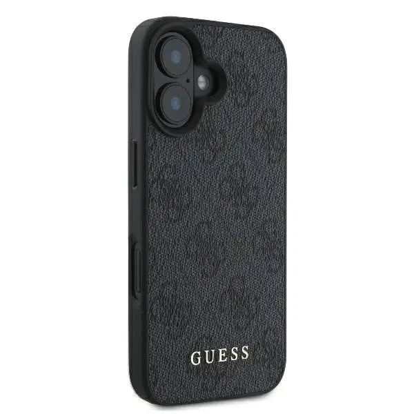 Guess 4G Classic iPhone 16 Plus Case - Black - Cell phone cases and covers<<<HurtelXML