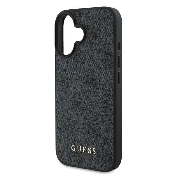 Guess 4G Classic iPhone 16 Plus Case - Black - Cell phone cases and covers<<<HurtelXML