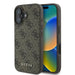 Guess 4G Classic iPhone 16 Plus Case - Brown - Cell phone cases and covers<<<HurtelXML