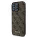 Guess 4G Classic iPhone 16 Pro Case - Brown - Cell phone cases and covers<<<HurtelXML