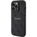 Guess 4G Collection Leather Metal Logo MagSafe Case for iPhone 14 Pro - Black - Cell phone cases and covers<<<HurtelXML