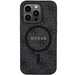 Guess 4G Collection Leather Metal Logo MagSafe Case for iPhone 14 Pro - Black - Cell phone cases and covers<<<HurtelXML