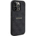 Guess 4G Collection Leather Metal Logo MagSafe Case for iPhone 14 Pro - Black - Cell phone cases and covers<<<HurtelXML