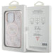 Guess 4G Collection Leather Metal Logo MagSafe Case for iPhone 15 Pro - Pink - Cell phone cases and covers<<<HurtelXML