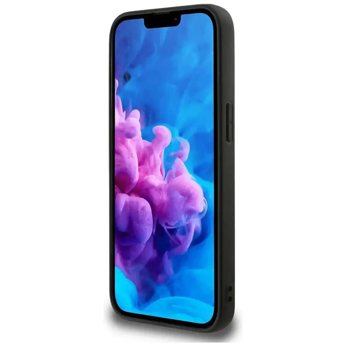 Guess 4G Flowers Print MagSafe case for iPhone 16e - black - Cell phone cases and covers<<<HurtelXML