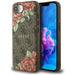Guess 4G Flowers Print MagSafe case for iPhone 16e - brown - Cell phone cases and covers<<<HurtelXML