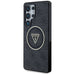 Guess 4G Glitter Triangle Buttons MagSafe Case for Samsung Galaxy S25 Ultra Black - Cell phone cases