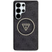 Guess 4G Glitter Triangle Buttons MagSafe Case for Samsung Galaxy S25 Ultra Black - Cell phone cases