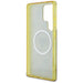 Guess 4G Glitter Triangle Buttons MagSafe Case for Samsung Galaxy S25 Ultra Brown - Cell phone cases
