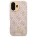 Guess 4G Logo Plate MagSafe Case for iPhone 16 Plus - Pink - Cell phone cases and covers<<<HurtelXML