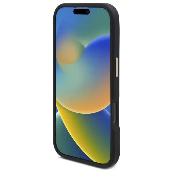 Guess 4G Logo Plate MagSafe Case for iPhone 16 Pro - Black - Cell phone cases and covers<<<HurtelXML