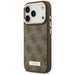 Guess 4G Logo Plate MagSafe case for iPhone 17 Pro - brown - Cell phone cases and covers<<<HurtelXML