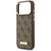 Guess 4G Logo Plate MagSafe Case for iPhone 17 Pro Max - Brown - Cell phone cases and covers<<<HurtelXML