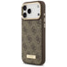 Guess 4G Logo Plate MagSafe Case for iPhone 17 Pro Max - Brown - Cell phone cases and covers<<<HurtelXML