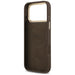 Guess 4G Logo Plate MagSafe Case for iPhone 17 Pro Max - Brown - Cell phone cases and covers<<<HurtelXML