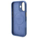 Guess 4G Logo Plate MagSafe iPhone 16 Case - Blue - Cell phone cases and covers<<<HurtelXML