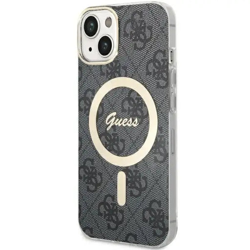 Guess 4G MagSafe case for iPhone 14 - black - Cell phone cases and covers<<<HurtelXML