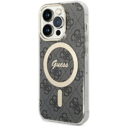 Guess 4G MagSafe case for iPhone 14 Pro - black - Cell phone cases and covers<<<HurtelXML