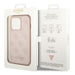 Guess 4G Metal Gold Logo Case for iPhone 14 Pro Max - Pink - Cell phone cases and covers<<<HurtelXML