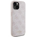 Guess 4G Metal Gold Logo case for iPhone 15 - pink - Cell phone cases and covers<<<HurtelXML