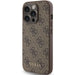 Guess 4G Metal Gold Logo case for iPhone 15 Pro - brown - Cell phone cases and covers<<<HurtelXML
