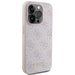 Guess 4G Metal Gold Logo case for iPhone 15 Pro - pink - Cell phone cases and covers<<<HurtelXML